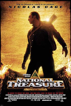 دانلود فیلم National Treasure 2004 زیرنویس فارسی چسبیده
