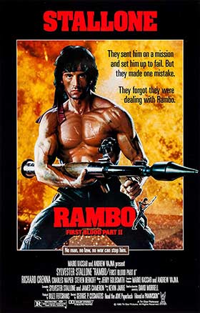 دانلود فیلم دوبله فارسی رمبو ۲ اولین خون Rambo: First Blood Part II 1985 زیرنویس فارسی چسبیده
