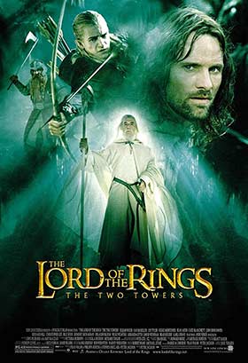 دانلود فیلم دوبله فارسی The Lord of the Rings The Two Towers 2002 زیرنویس فارسی چسبیده