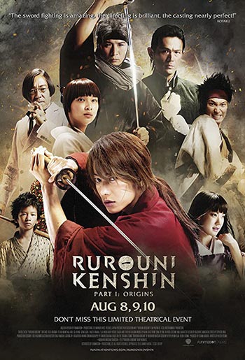دانلود فیلم زیرنویس فارسی چسبیده رورونی کنشین قسمت اول: مبدا Rurouni Kenshin Part I: Origins 2012