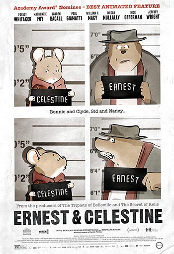 دانلود انیمیشن زیرنویس فارسی چسبیده ارنست و سلستین Ernest & Celestine 2012