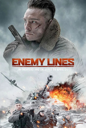 دانلود فیلم زیرنویس فارسی چسبیده خطوط دشمن Enemy Lines 2020