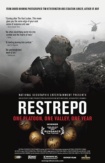 دانلود فیلم زیرنویس فارسی چسبیده Restrepo 2010