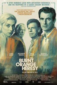 دانلود فیلم زیرنویس فارسی چسبیده نارنجی سوخته The Burnt Orange Heresy 2019