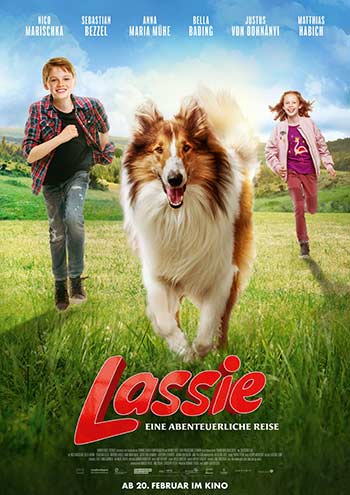 دانلود فیلم زیرنویس فارسی چسبیده لسی بیا خونه Lassie Come Home 2020